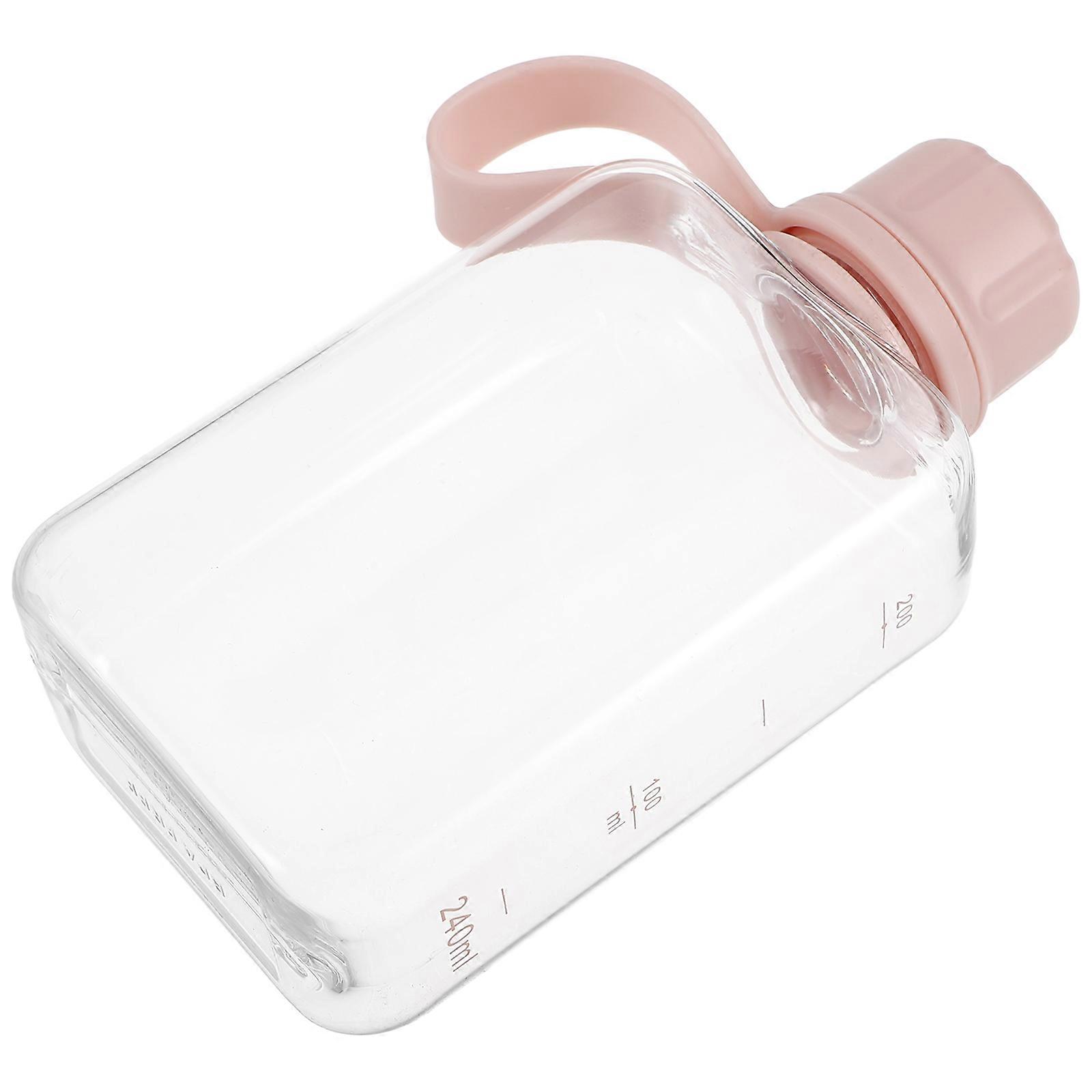 Here's a polished product description for your **Portable Flat Water Bottle**:
### 🌿 Leakproof Flat Water Bottle – Stylish & Compact Hydration