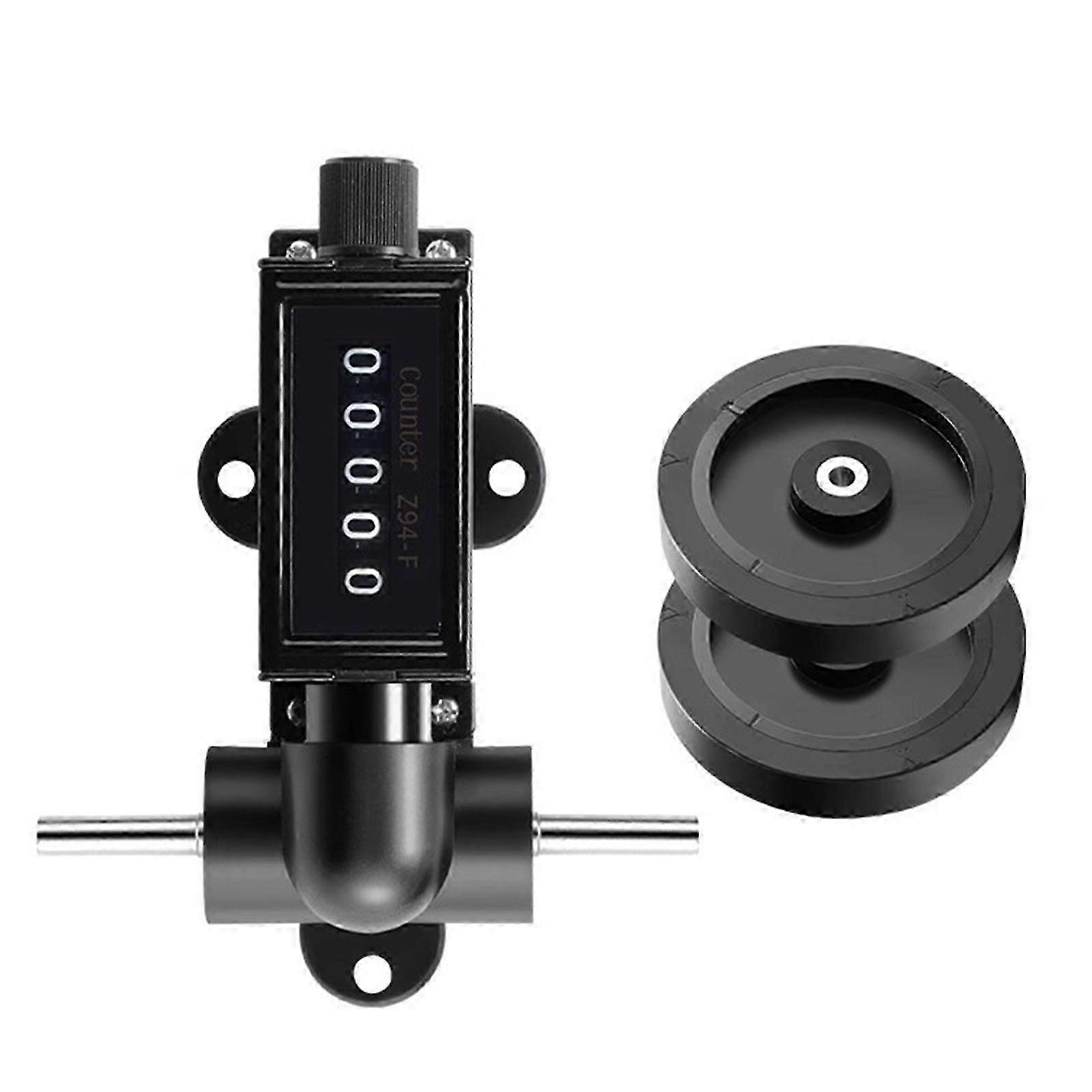 Meter/Yard Counter Measurement Meter Metal Shell Rolling Wheel Mechanical Measurement Meter Roller Type Meter 2025