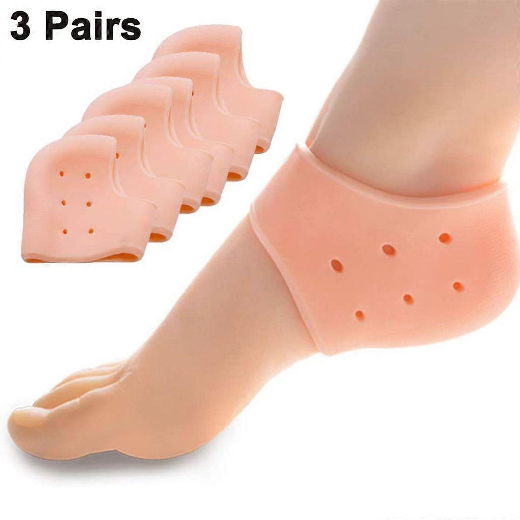 Gel Heel Pads - Silicone, for Plantar Fasciitis Relief