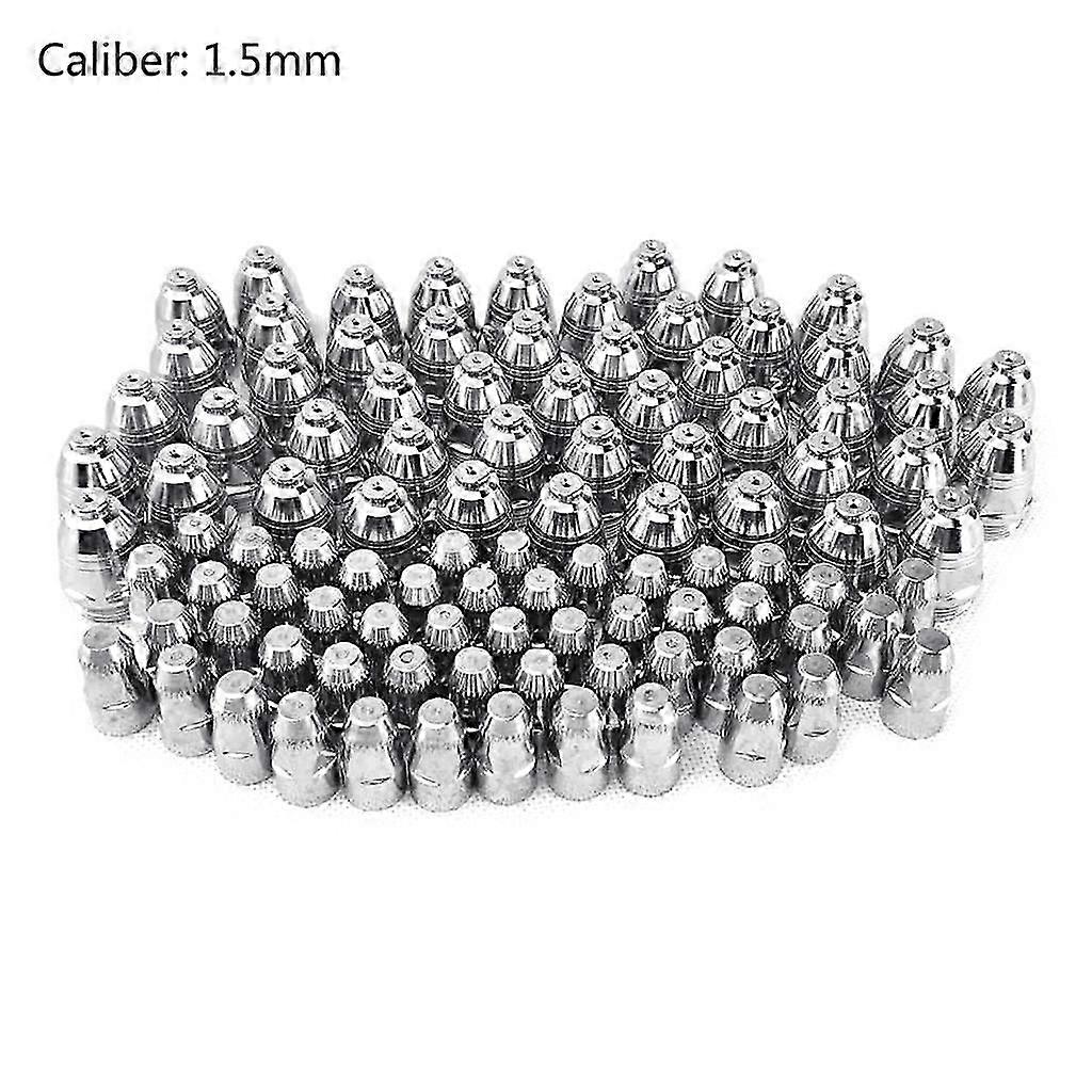 100pcs P80 Plasma Cutting CNC 60A 80A 100A P80 Plasma Torch Tip Electrode Nozzle