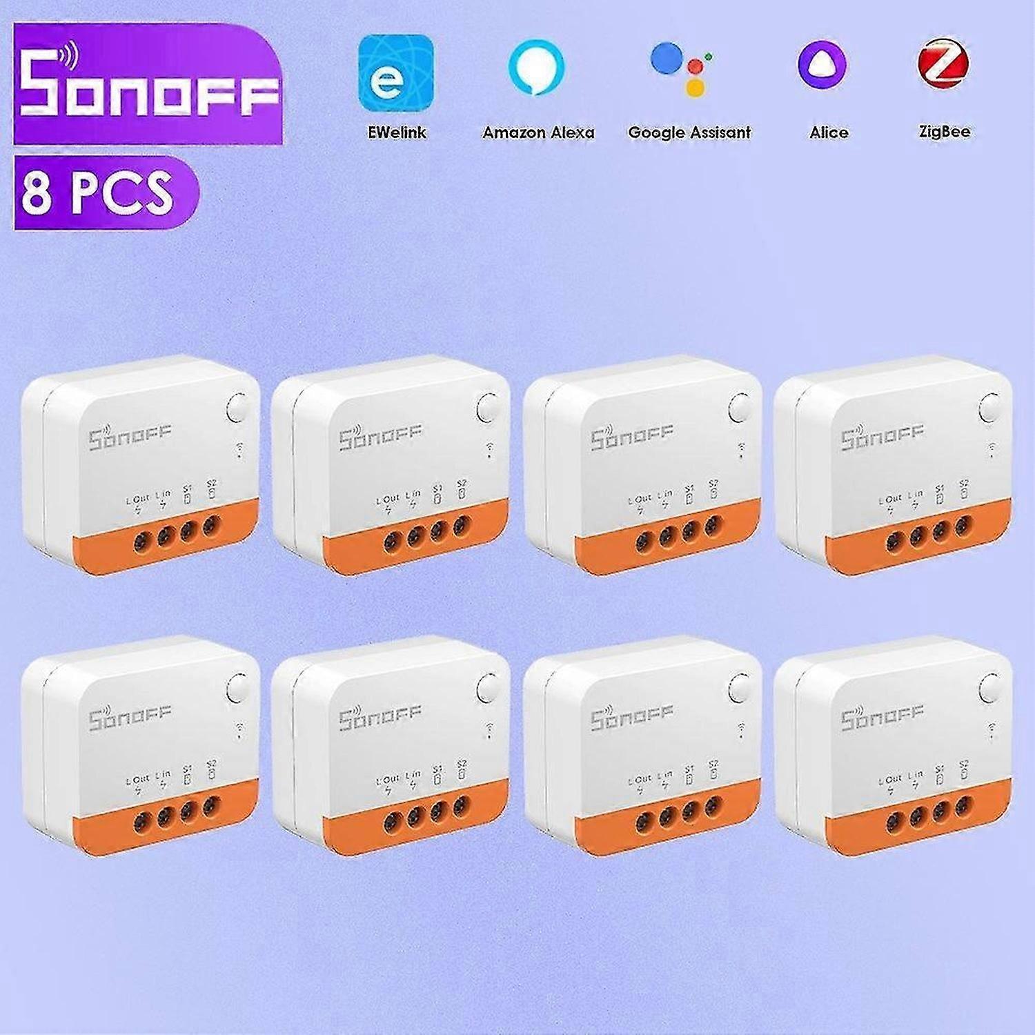 SONOFF Zigbee Mini L2 ZBMINIL2 Switch No Zero Line Required 100-240V Wide