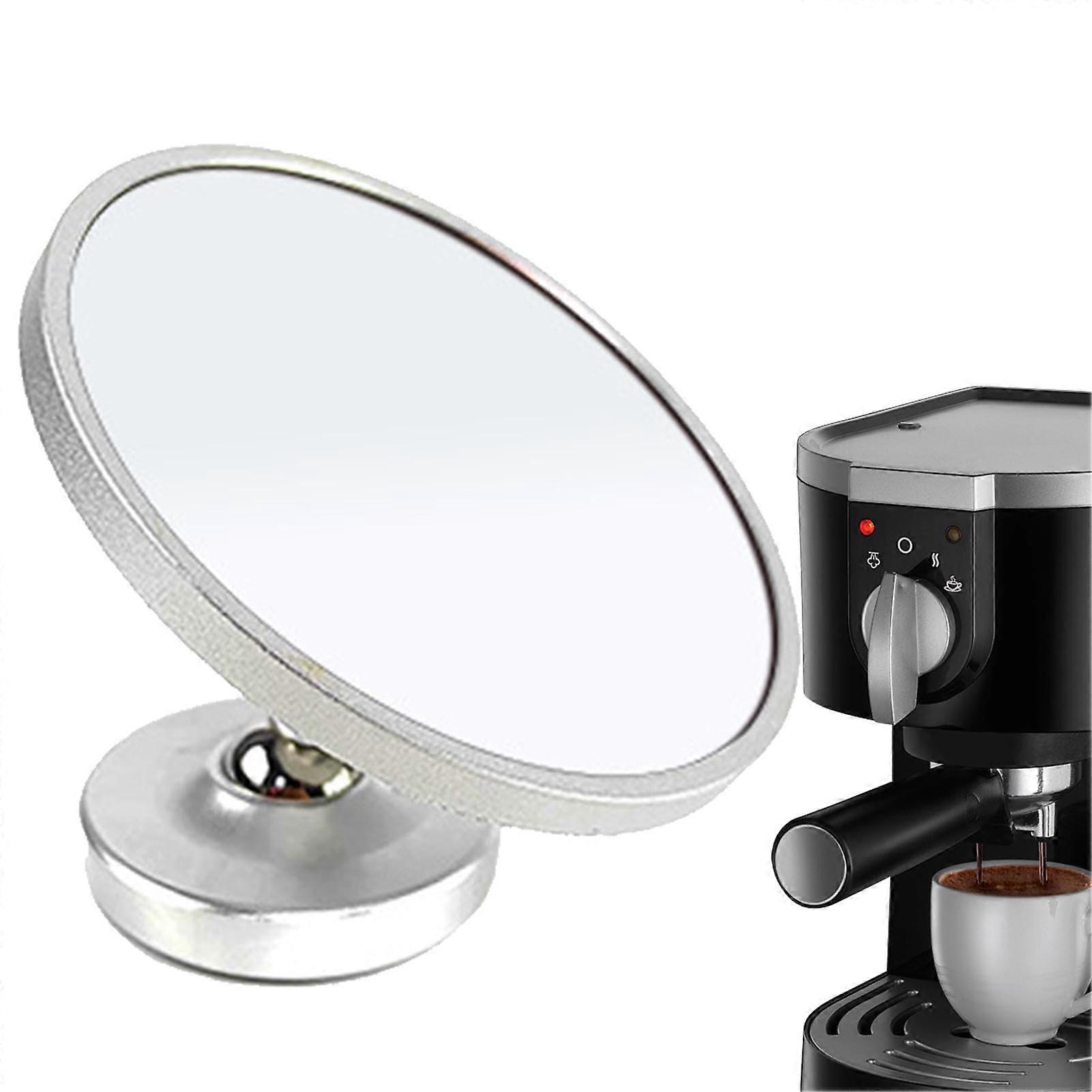 Espresso Shot Mirror Magnetic Adjustable Lens for Bottomless Portafilter | Removable Reflective Coffee Accessory Silver