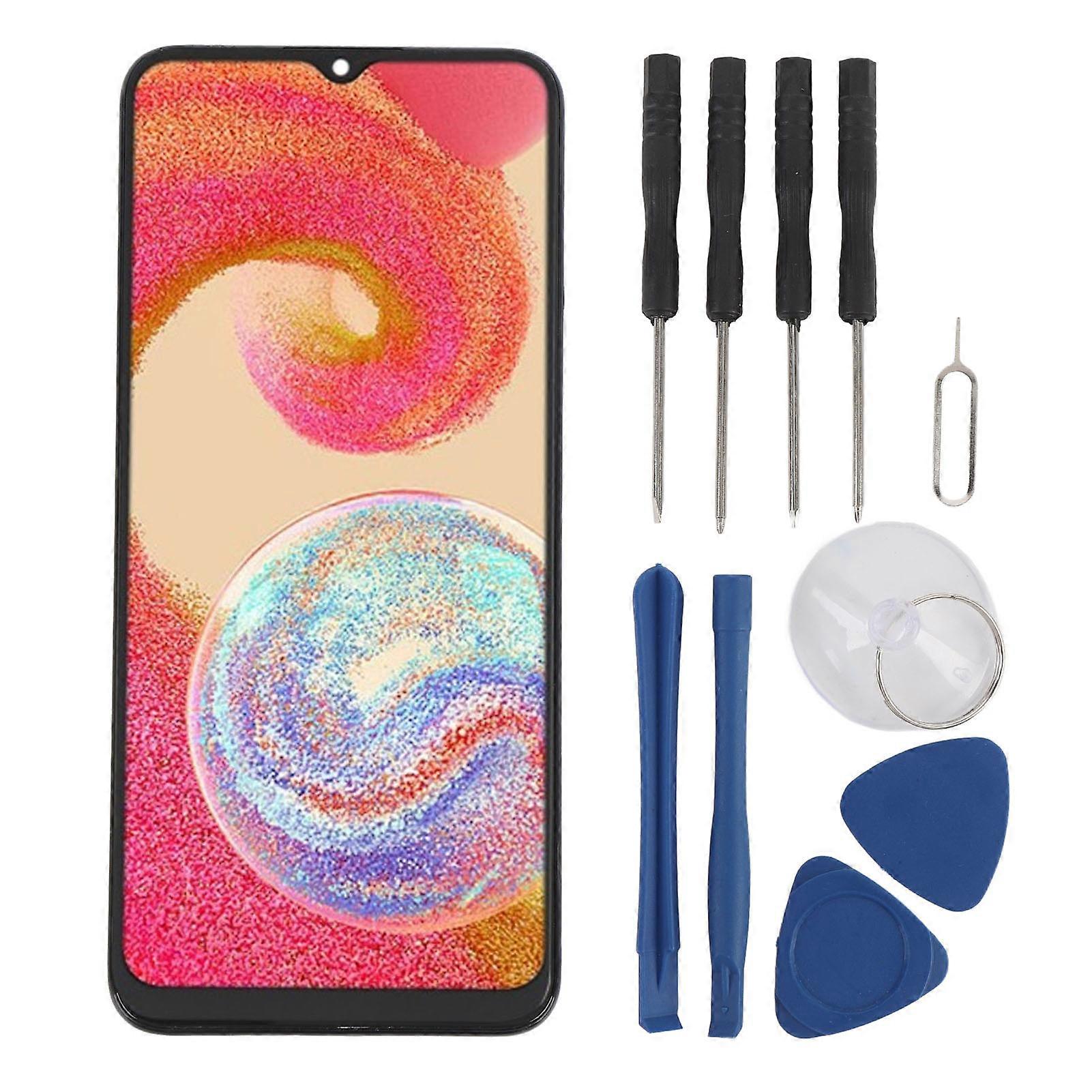 Galaxy A04E SM-A042 Screen Replacement with LCD Display, Digitizer, and Repair Tools
