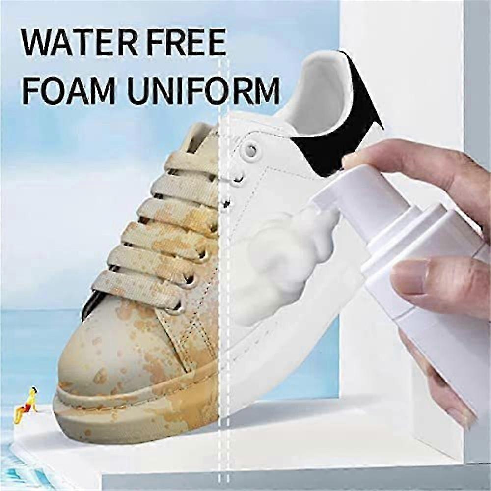 Kit de nettoyage de chaussures enlève les chaussures blanchissant gel nettoyant machine à laver les chaussures saleté et jaune du nettoyant de mousse de nettoyage des chaussures