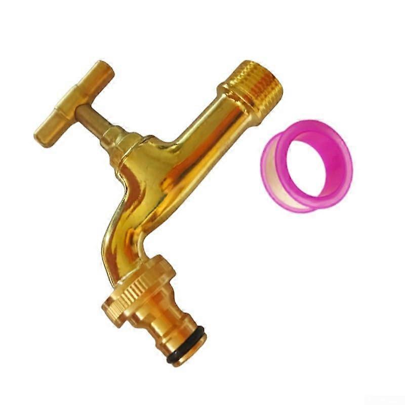 1.27 cm Zinc Alloy Garden Faucet Connection Kit for Irrigation System Hose Pipe Watering Equipment