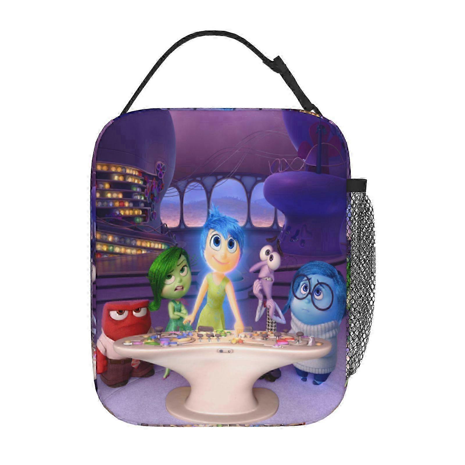 漫画の裏返しランチボックス - 学校、職場、オフィスに適した子供と大人のための断熱バッグ