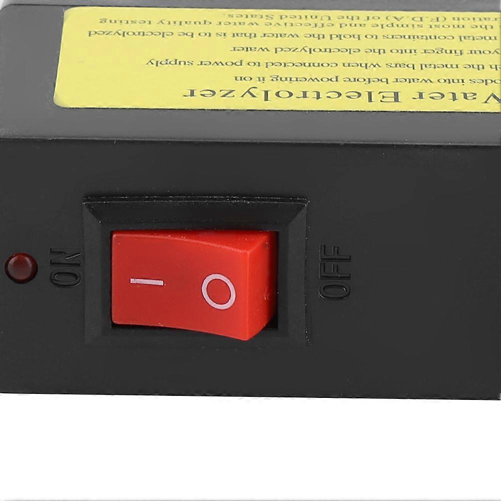 Portable Water Quality Tester Electrolyzer, Black, 164g, Compact