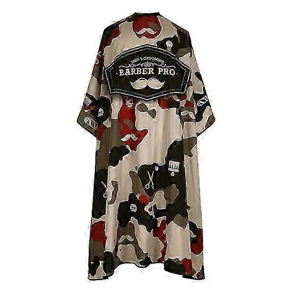 Barber Cloth Apron Hairdressing Cape for Styling in Red