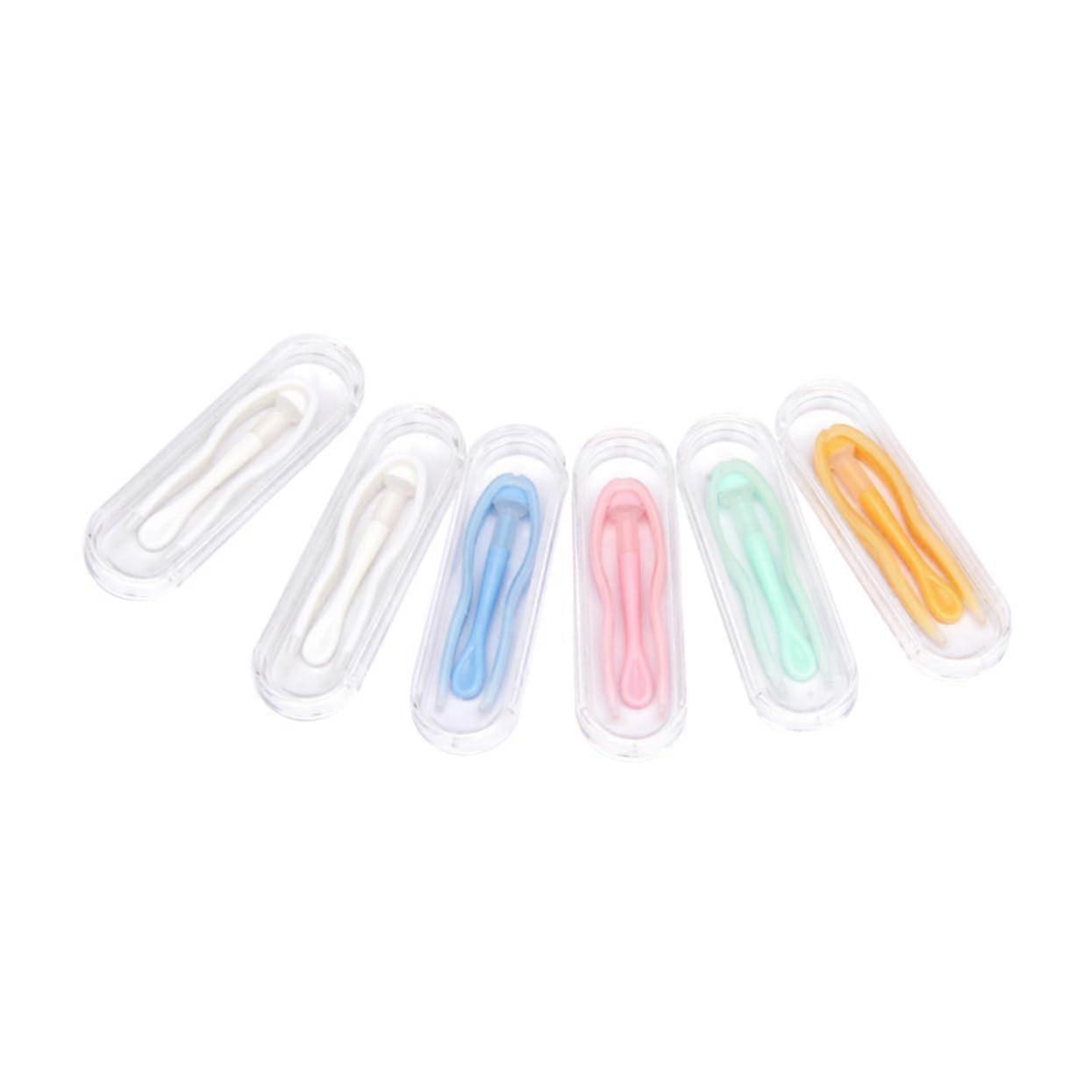 Lens Removal Tool Set 6 Pack - Easy-To-Use Lens Applicator and Piston for Travel, Random Color Options