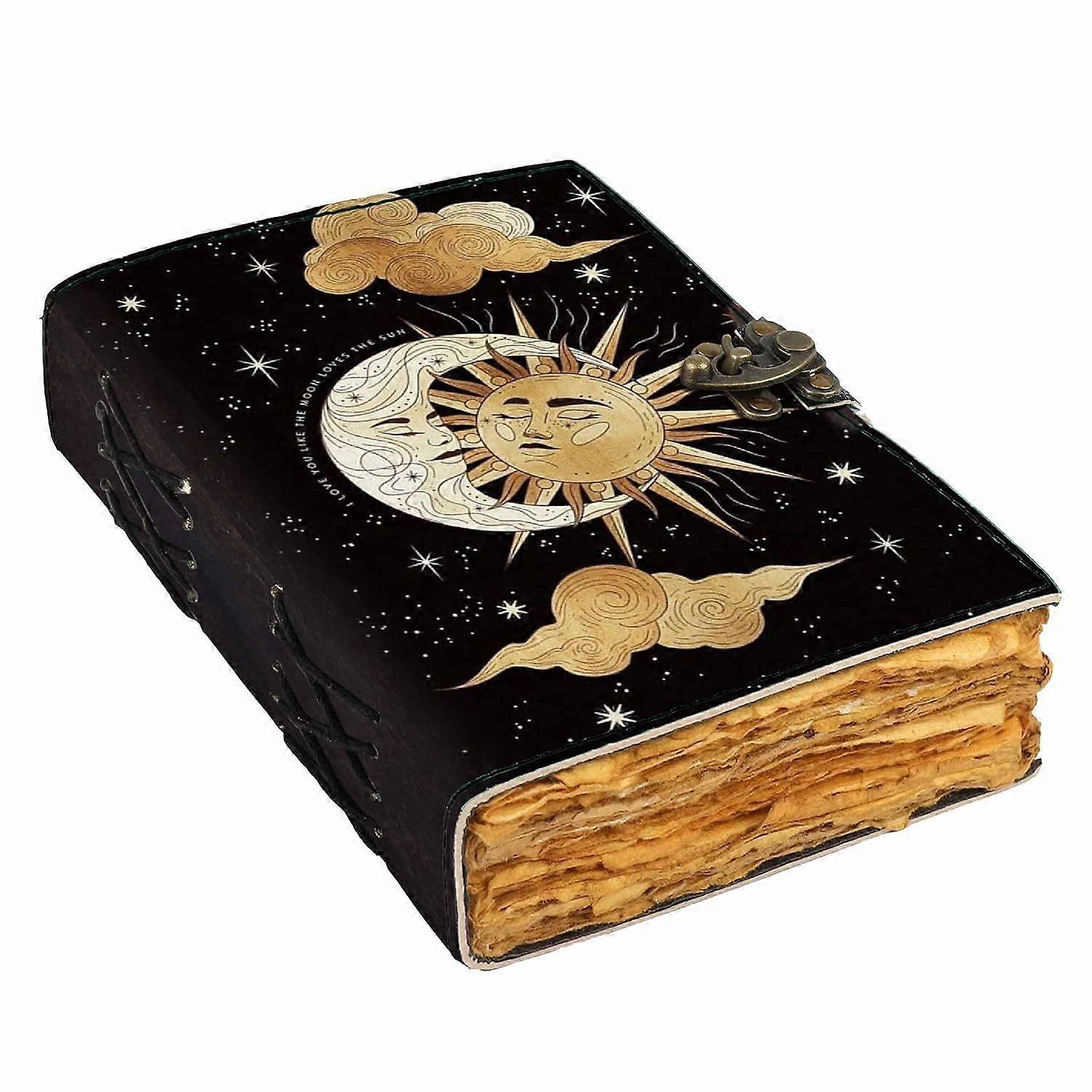 Leather Diary Customized Notebook Vintage Journal Daily Planner Notepad