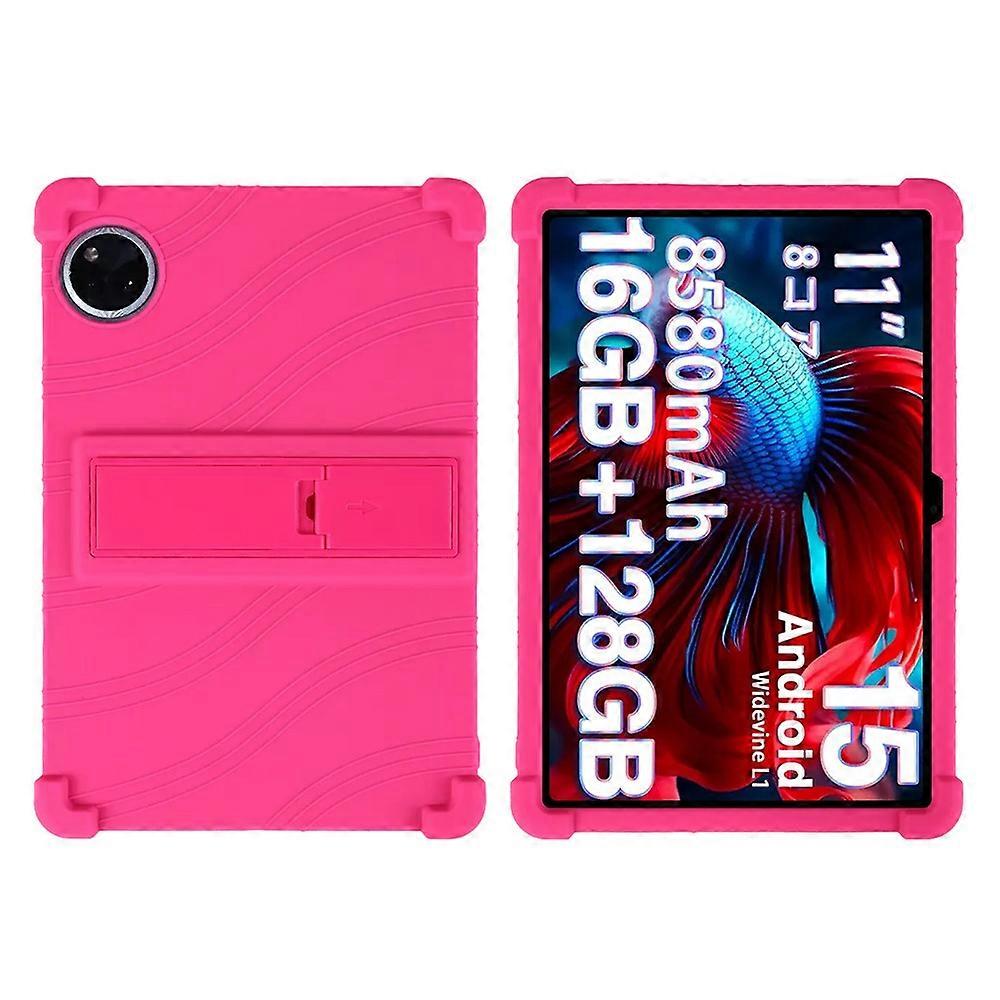 For Doogee U11 U11 Pro Silicone Case with Kickstand Rugged Protective Cover