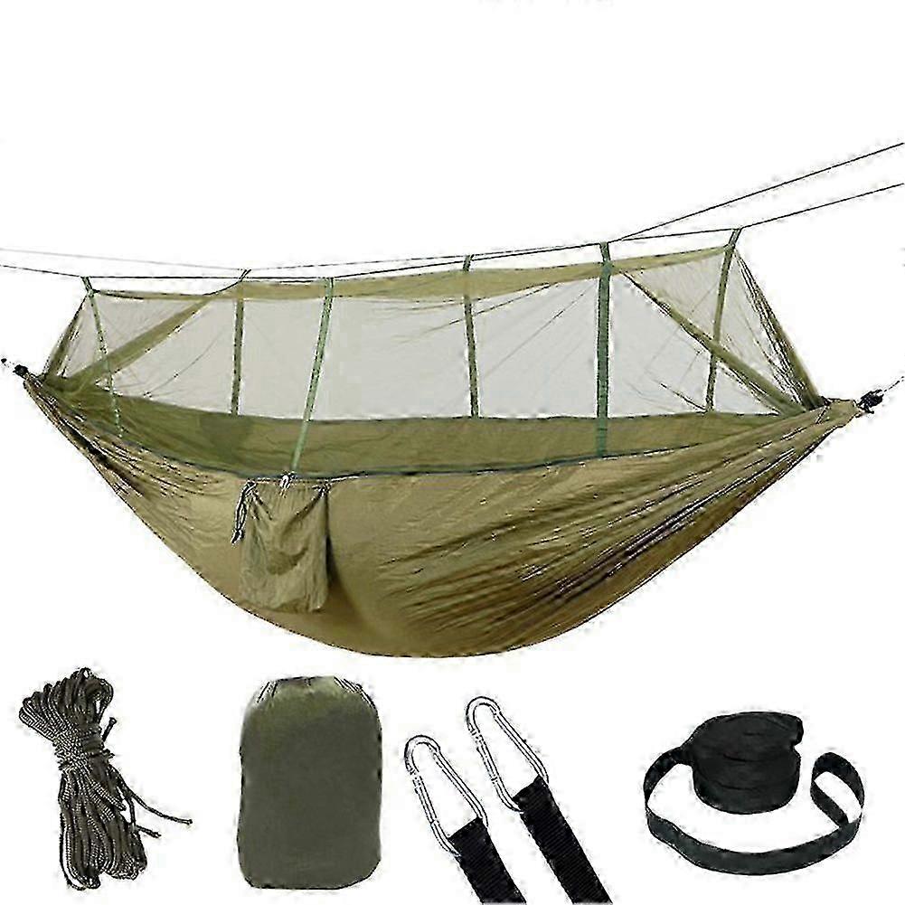 Outdoor Camping Hammock for Two with Net Mesh Design - Essential for Backpacking H