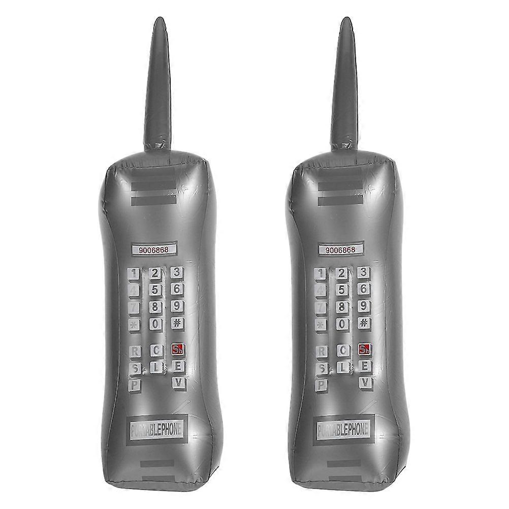 Inflatable Retro Cell Phone Display Prop for Outdoor Role Play – Lightweight, Travel Friendly, Enhances Imagination & Communication Skills