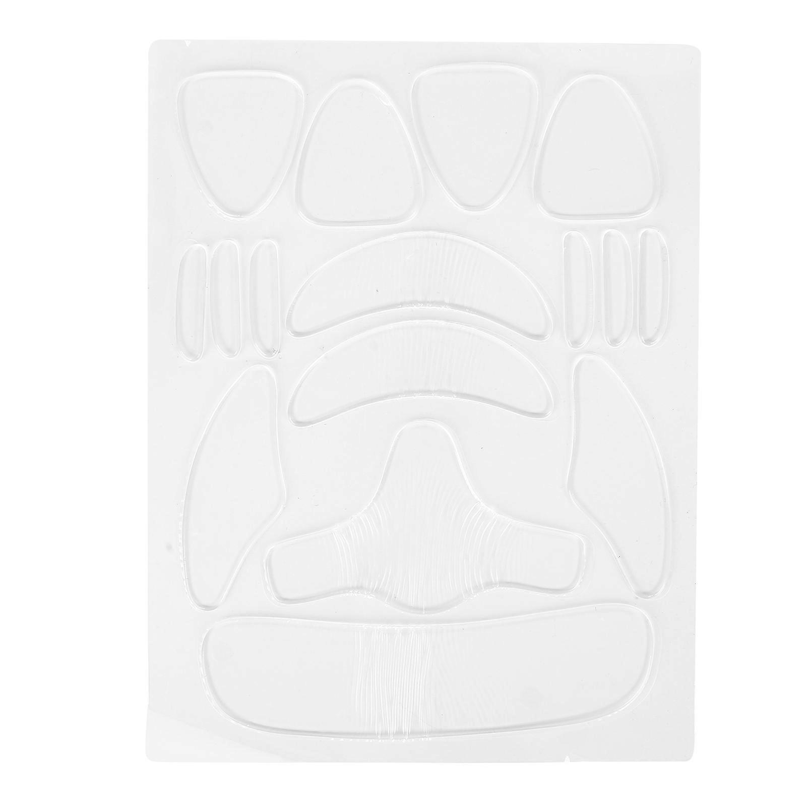 16Pcs Silicone Anti Wrinkle Pads Reusable Face Forehead Chin Smoothing Patches Set