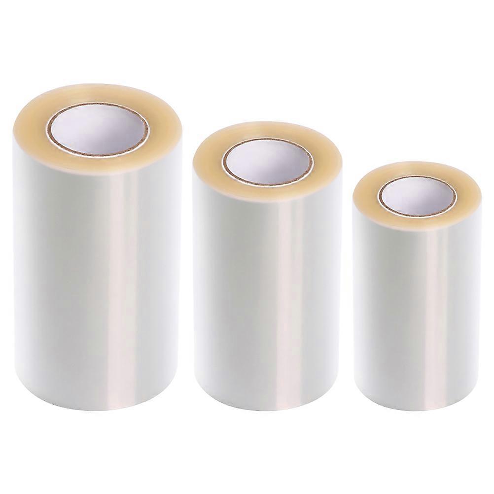 DIY Cake Collar Rolls Baking Packaging Supplies Cylindrical Shape PP Material For Bakers 3Pack