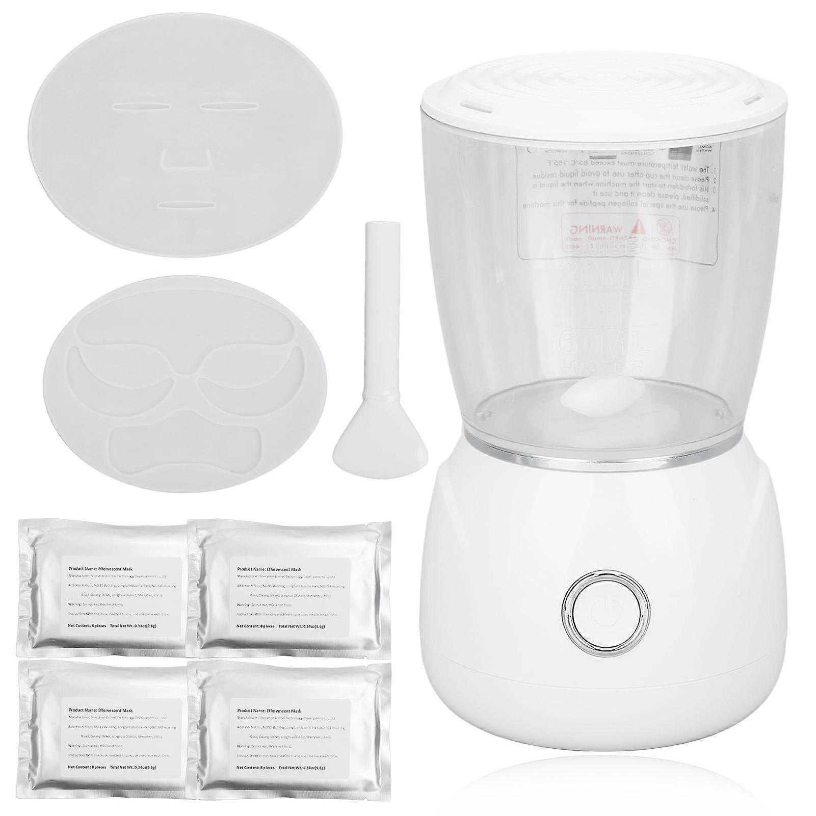 Fruit Face Mask Maker Machine Mini DIY Natural Fruit Vegetable Mask Machine Kit for HomeYMMR)