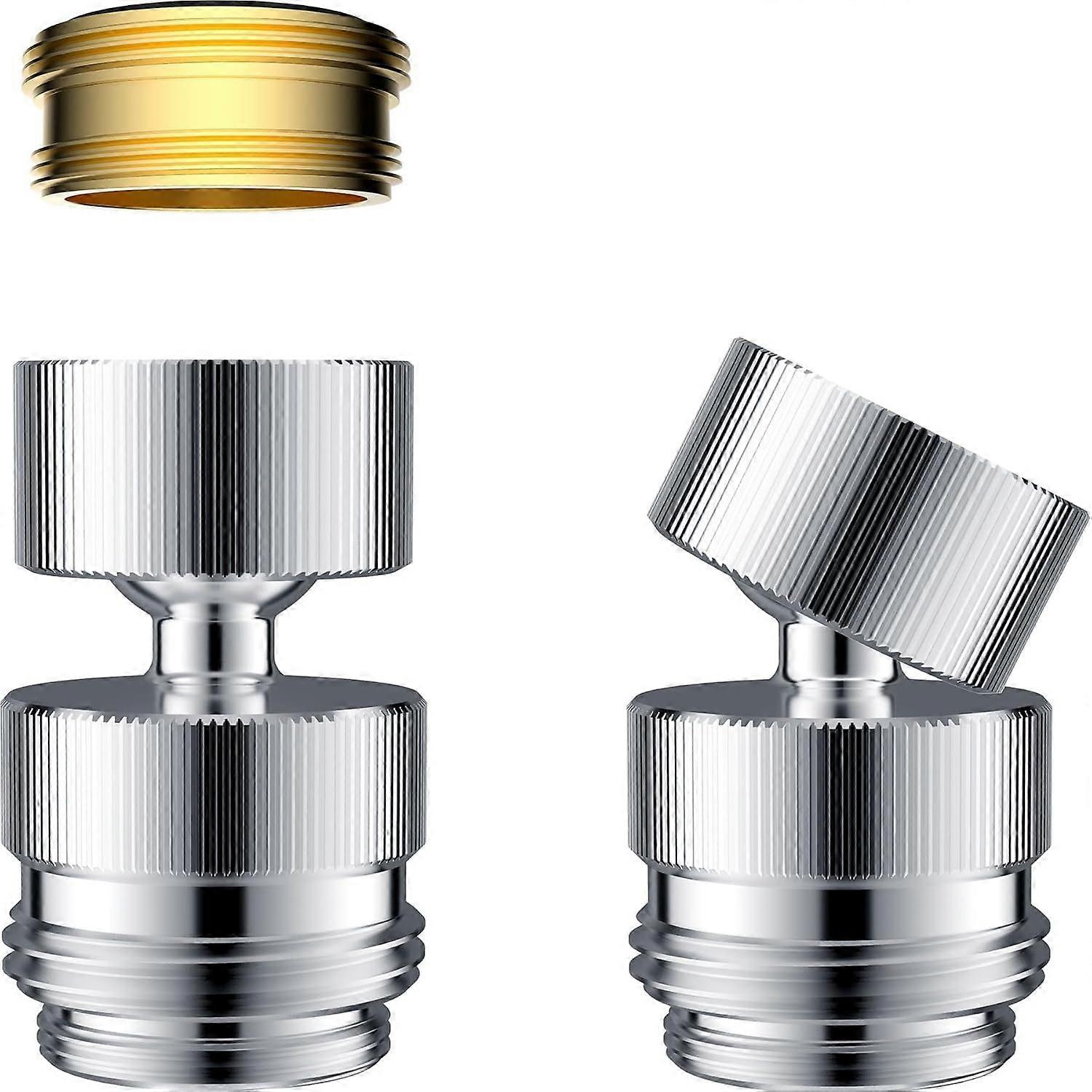 2025 Τελευταίο μοντέλο βρύσης νεροχύτη σε προσαρμογέα σωλήνα κήπου, περιστροφή 360 μοιρών 55/64