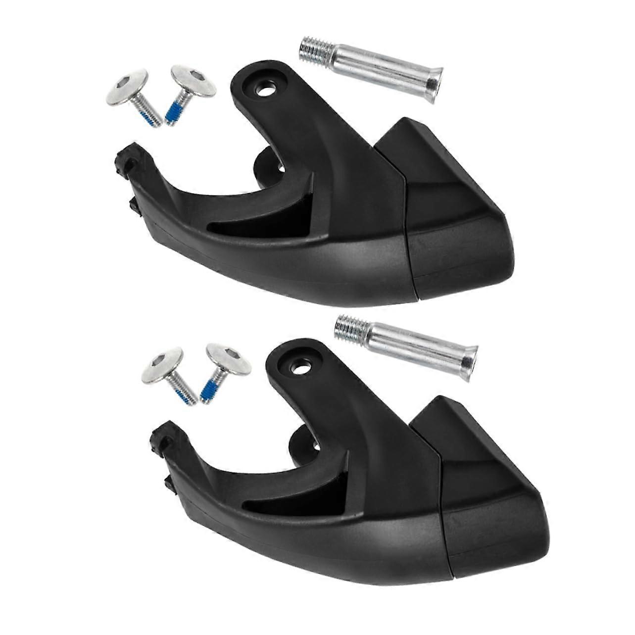 Inline Skate Brakes Two-Pack Sturdy Lightweight Stopper Set Easy Install Noise-Reducing Compatible With Inline Skates