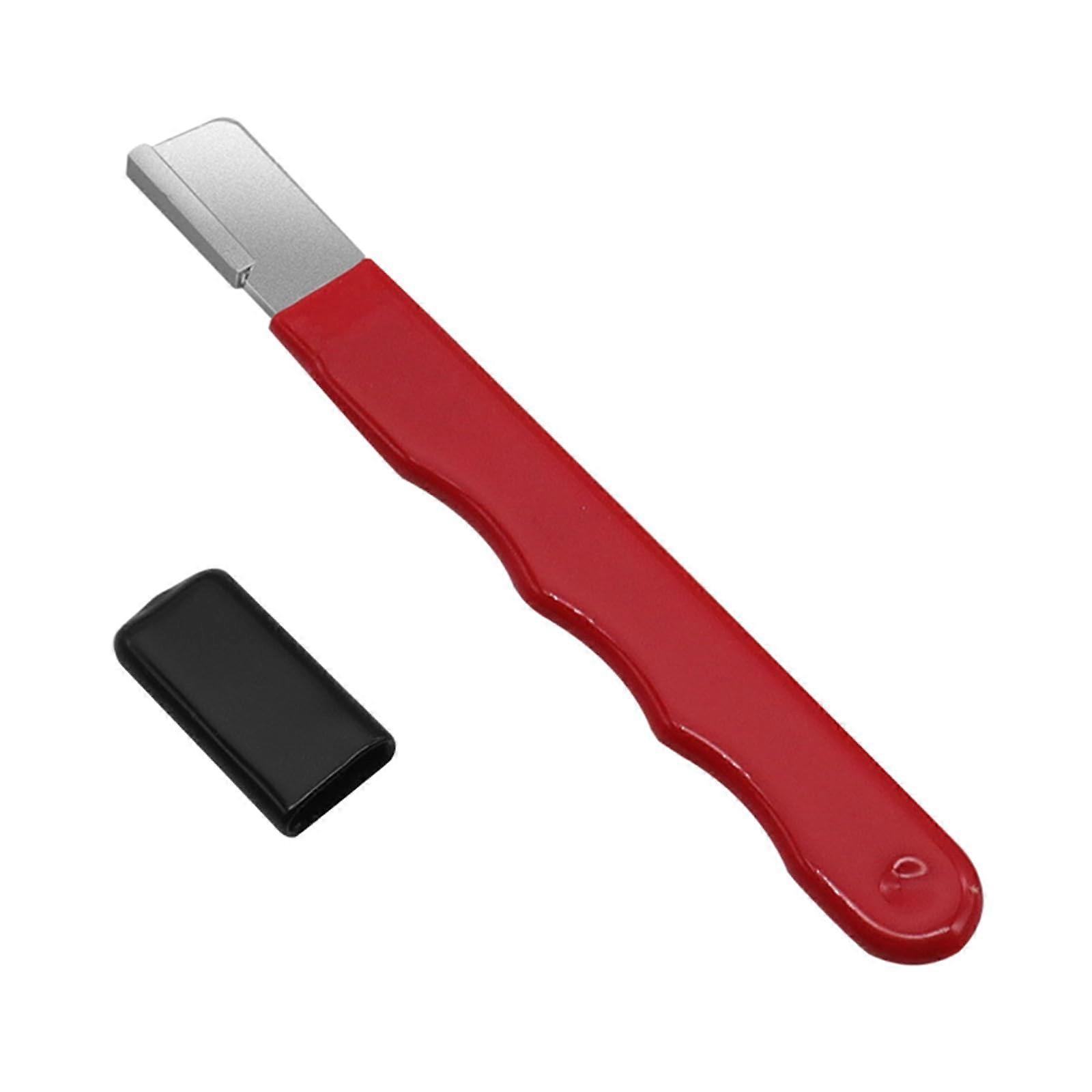 Pocket Sharpener For Garden Tools And Shears Scissors Portable Tool Sharpener Stone Red