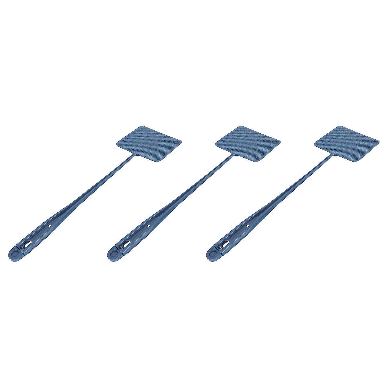 Telescoping Flyswatter Durable Long Hands Fly Killing Lightweight Easy To Use 3Pcs