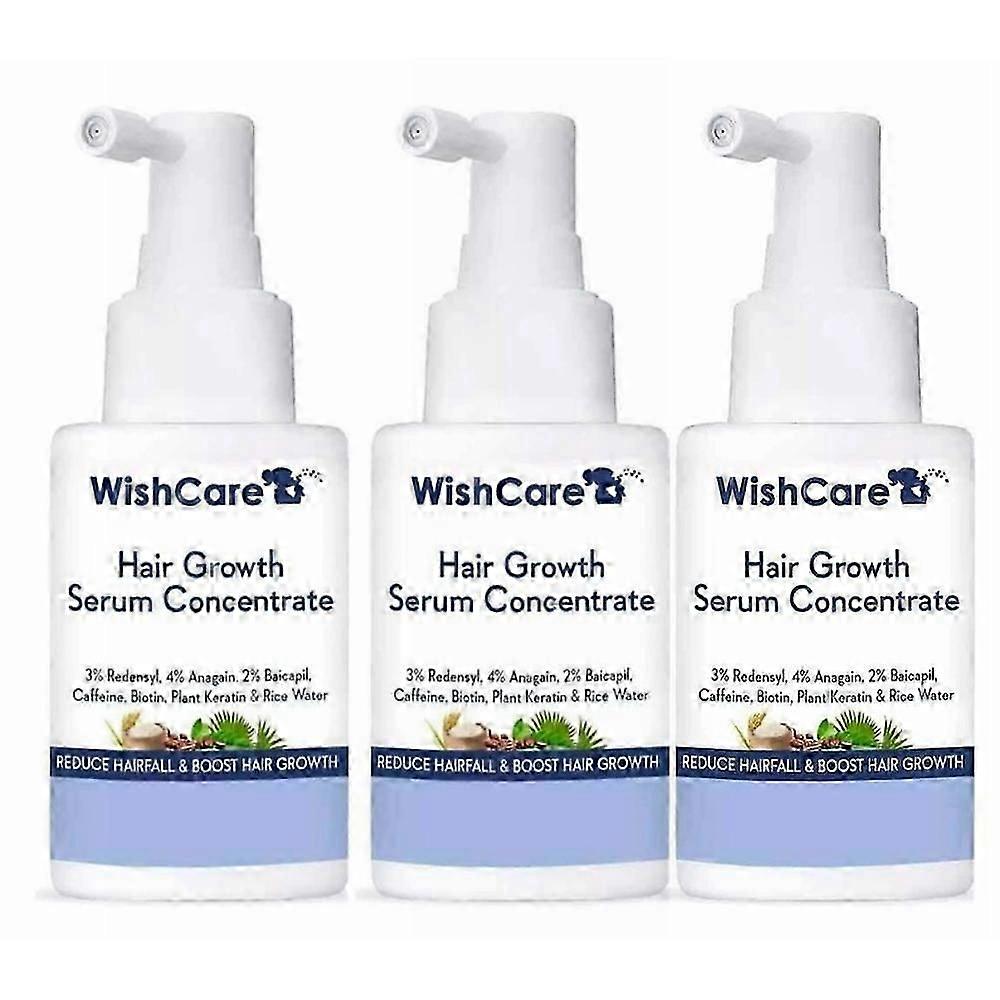 Wishcare Hair Growth Serum Concentrate Hair For Men Women 30ml Ορός Ανάπτυξης Μαλλιών Για Άνδρες Γυναίκες 30ml