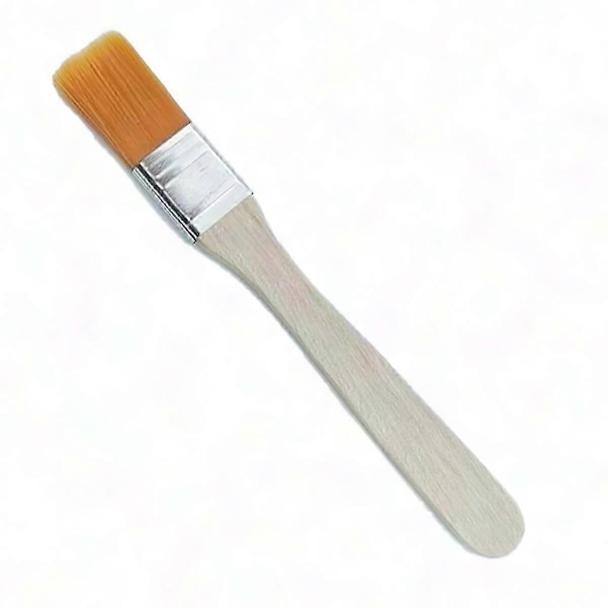 Baking and Cooking Brush with Natural Bristles, 2.5cm Width for Pastries and More