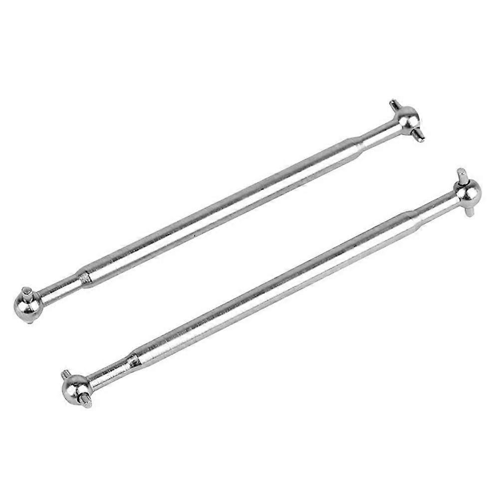 2 Pieces Metal Rear Dog Bone Drive Shaft 25-WJ05 for 9125 RC Car Upgrade Replacement Parts Compatible with 1:12 Scale Models
