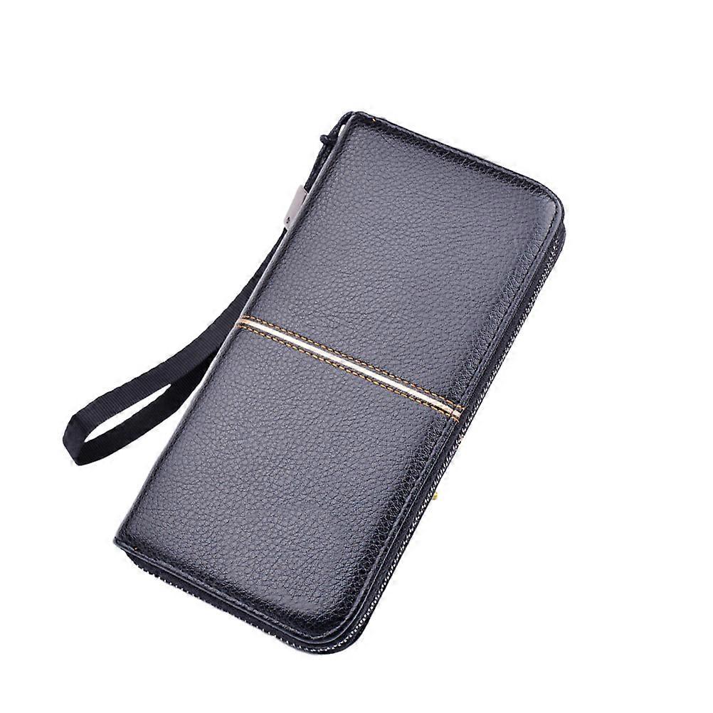 Compact Men's Wallet Pu Leather Folding 1Set
