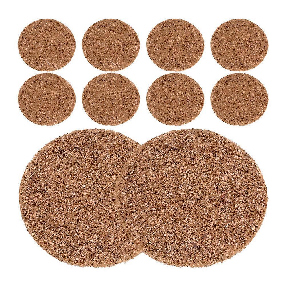 Breathable Coconut Fiber Bird Nesting Pad for Pigeons – Comfortable & Durable Round Nesting Base Mat for Pets and Birds