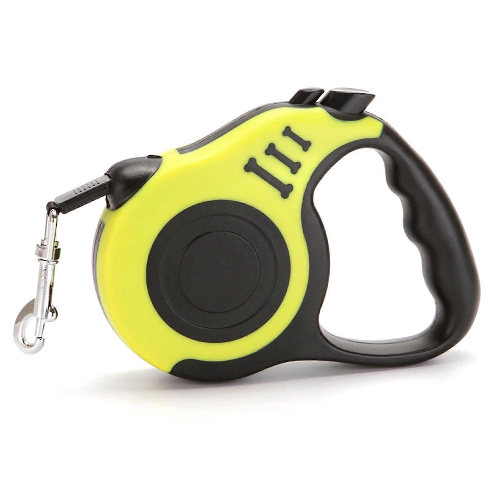 Retractable Dog Leash with Non-Slip Handle, Strong Adhesive Tape, One Button Lock & Release, Suitable for Dogs & Cats