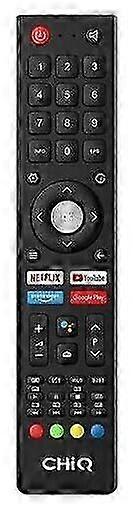 GCBLTV02ADBBT עבור CHIQ Voice Bluetooth LCD טלוויזיה שלט רחוק