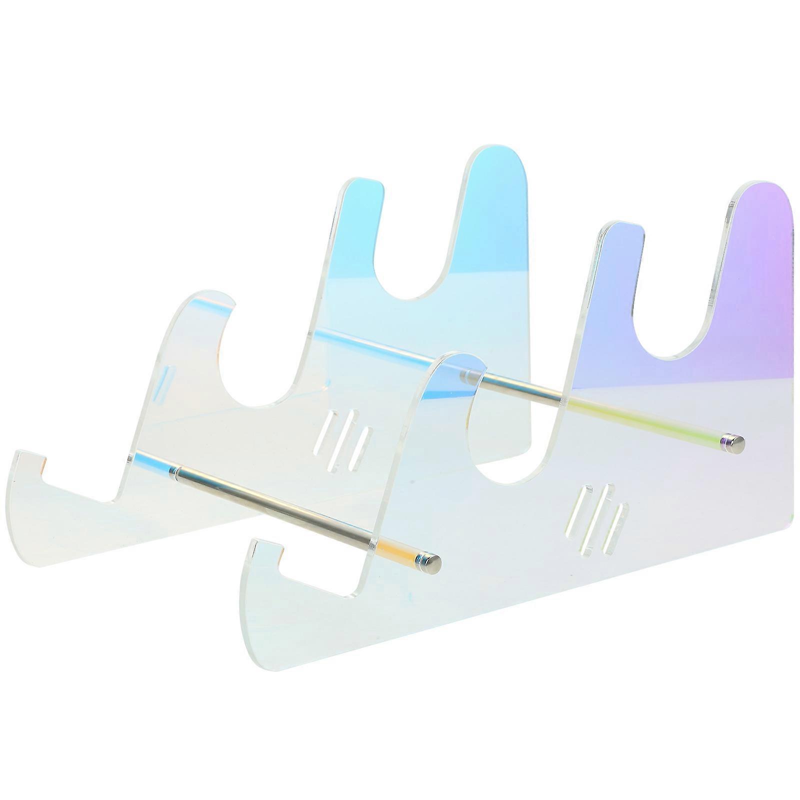 Computer Keyboard Riser Acrylic Material 25x16cm Keyboard Enthusiasts 1 Set