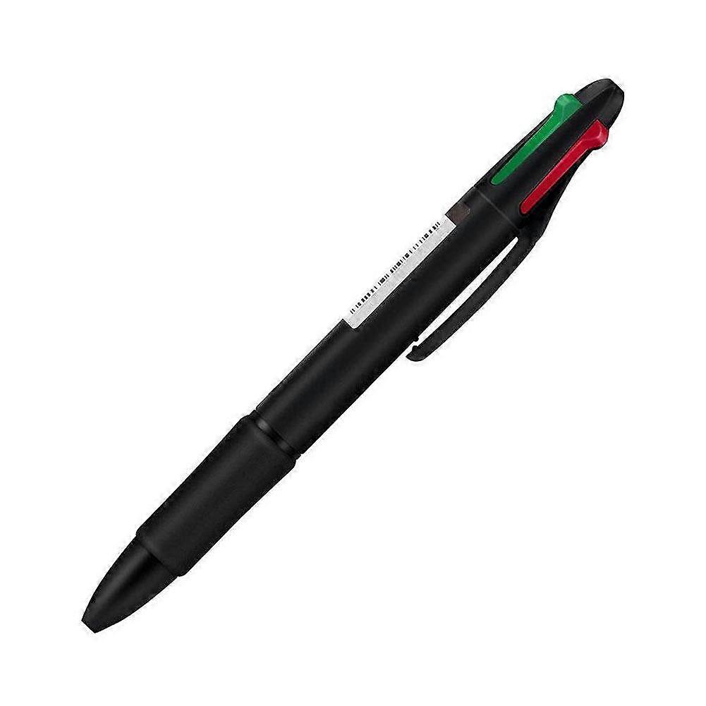 Ballpoint Pen 4 Colours Refillable Plastic Writing Pens for Students and Office Durable Practical Design