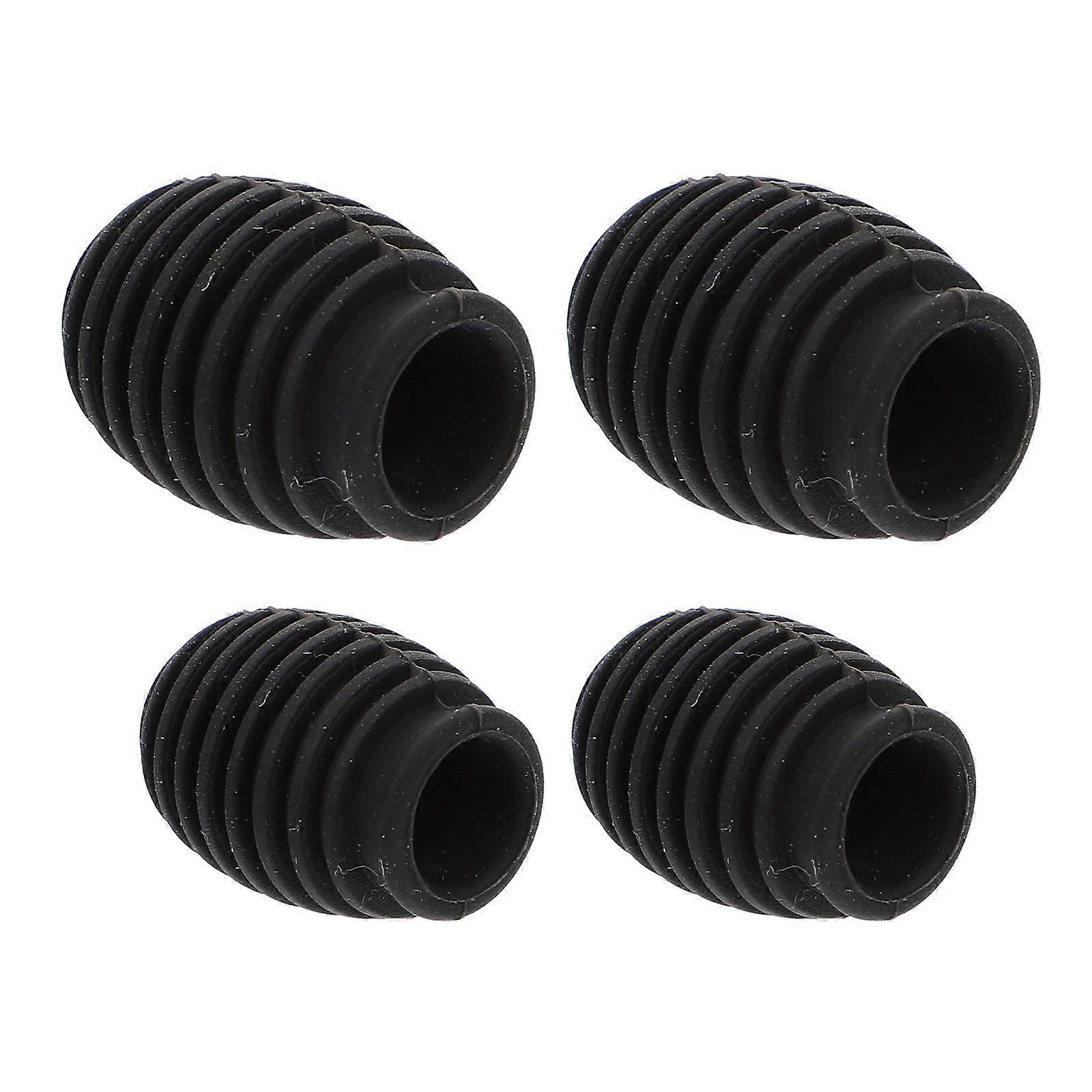 Silicone Drumstick Covers Mute Protectors High Grade Elastic Drum Stick Caps for Quiet Practice, Lightweight & Portable for Beginners &