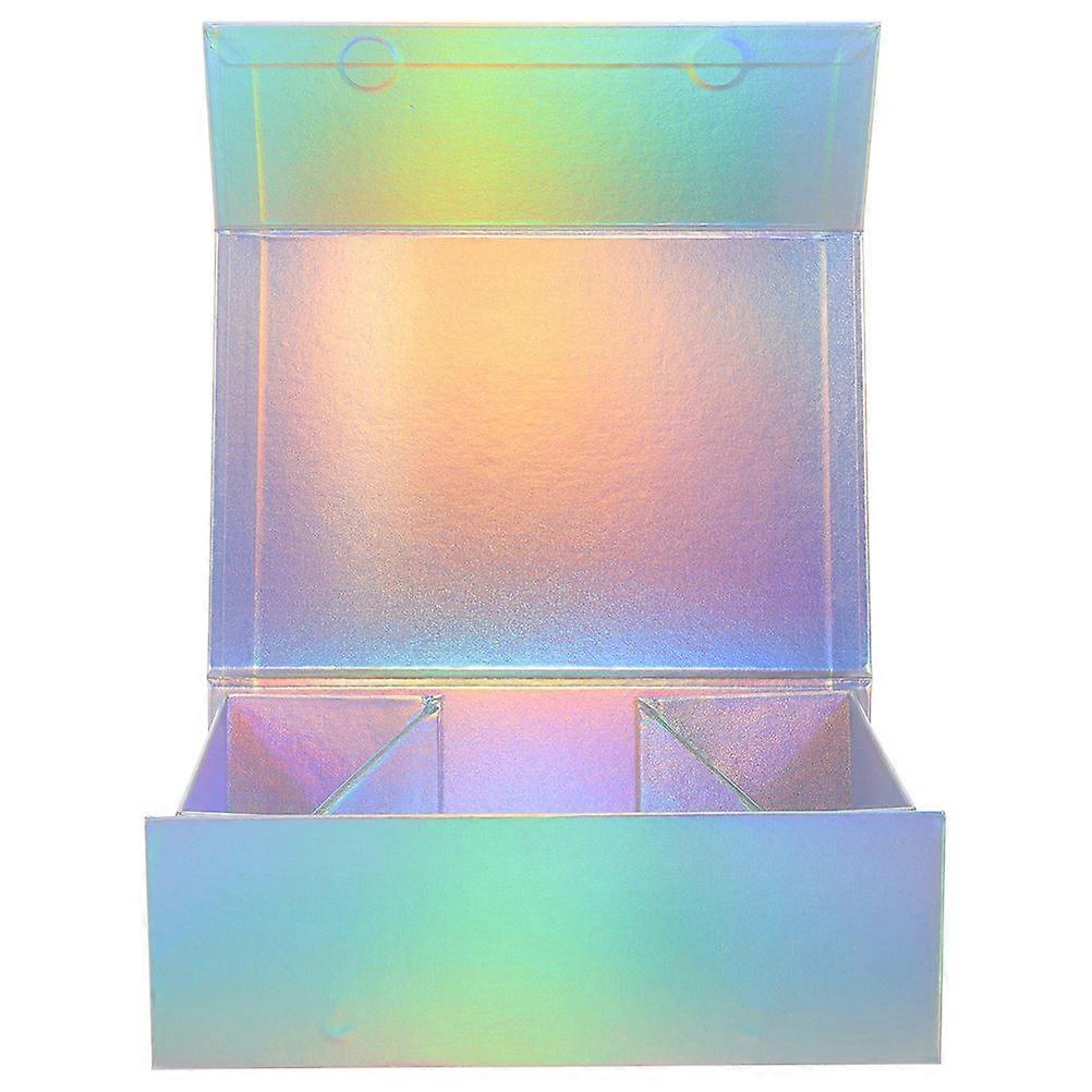 Collapsible Gift Box with Magnetic Closure Lid 1 Set Gift Packing Case