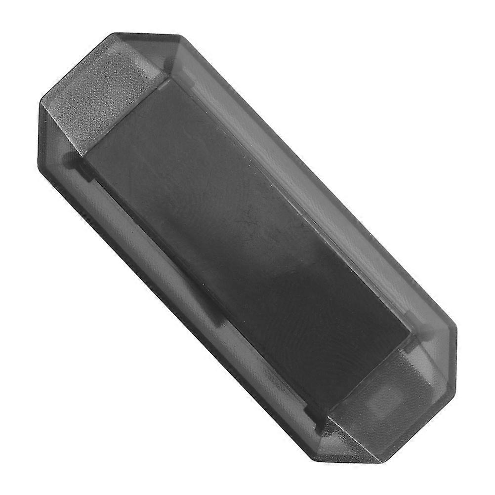Solar Powered Security Light with Flashing for Nighttime Safety Black Plastic Fits All Vehicles