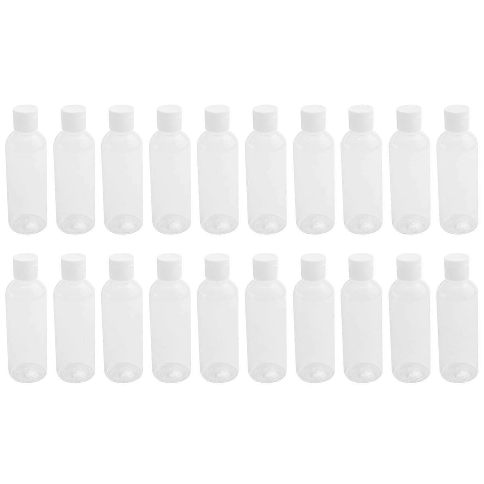 2025 20 Pieces 100ml Plastic shampoo bottles Plastic Bottles for Travel Container for Cosmetics Lotion