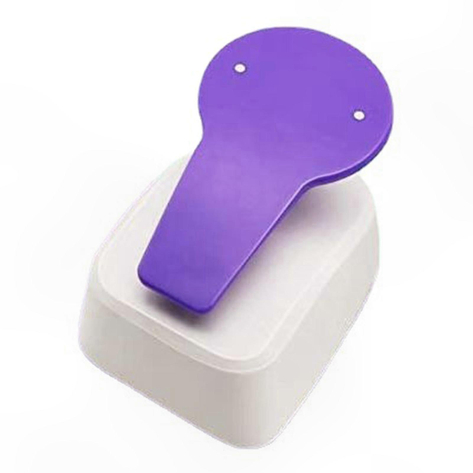 Spring-Loaded Paper Punch with Non-Slip Base for Easy Operation and Durability, Perfect for School and Office Use