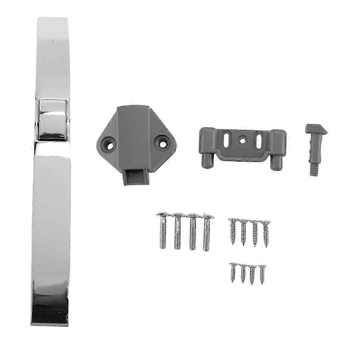 Car Push Lock RV Caravan Boat Cabinet Locks Handle Home Drawer Latch Button Locks Furniture Door Lock E