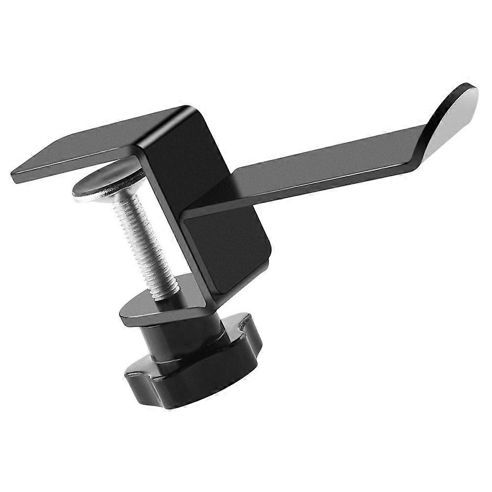 2pcs Durable Earphone Hooks Iron Hanging Hooks Reliable Bag Hooks for Home Black