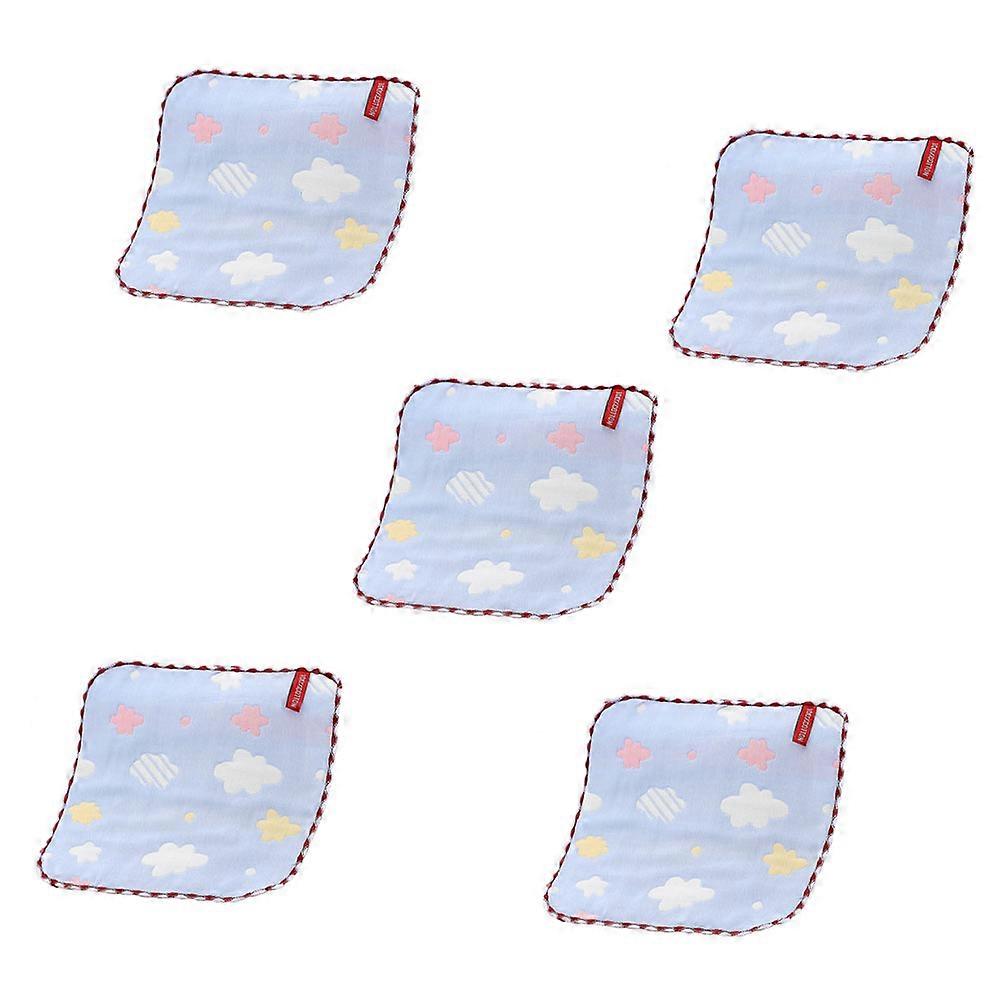 Compact Hand Wiping Towel Strong Water Absorption 25X25CM 5Pcs