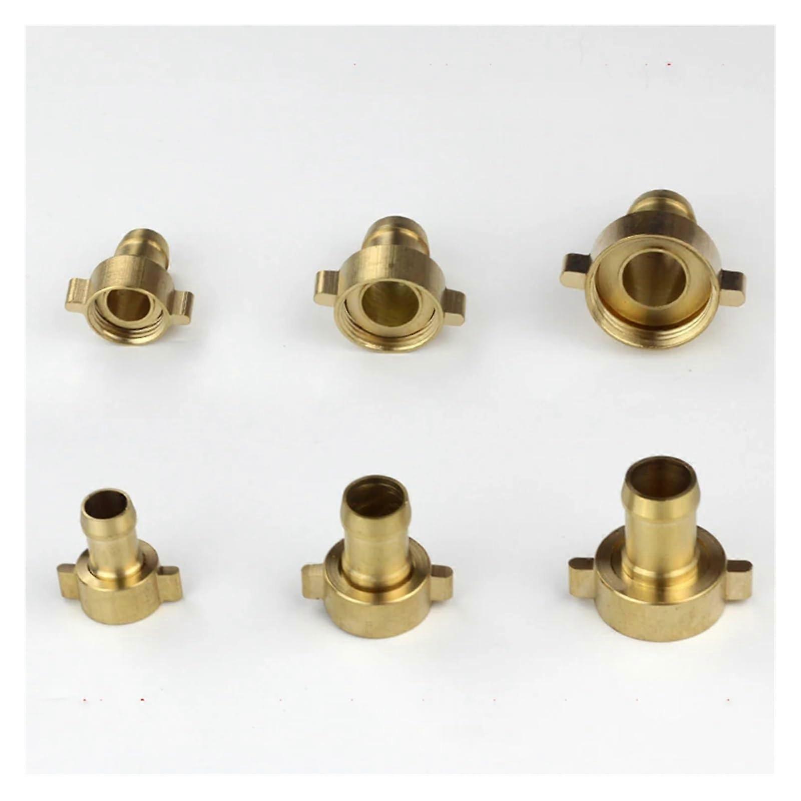 1PC Three Cylinder Plunger Pump 21/22/26/30/40/60 Type 1/2' 3/4' 1' female To 15mm 19mm 21mm Barb Copper Water Inlet Pipe Joint (1/2'15mm)