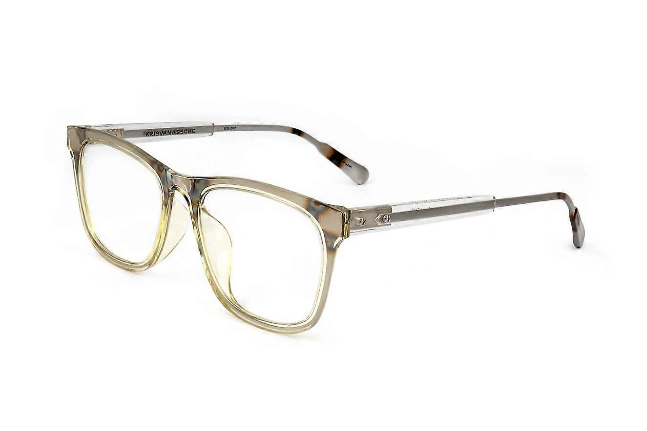 Eyewear Frames Kris Van Assche by Linda Farrow KVA59 CLEAR 54/19/140 MAN