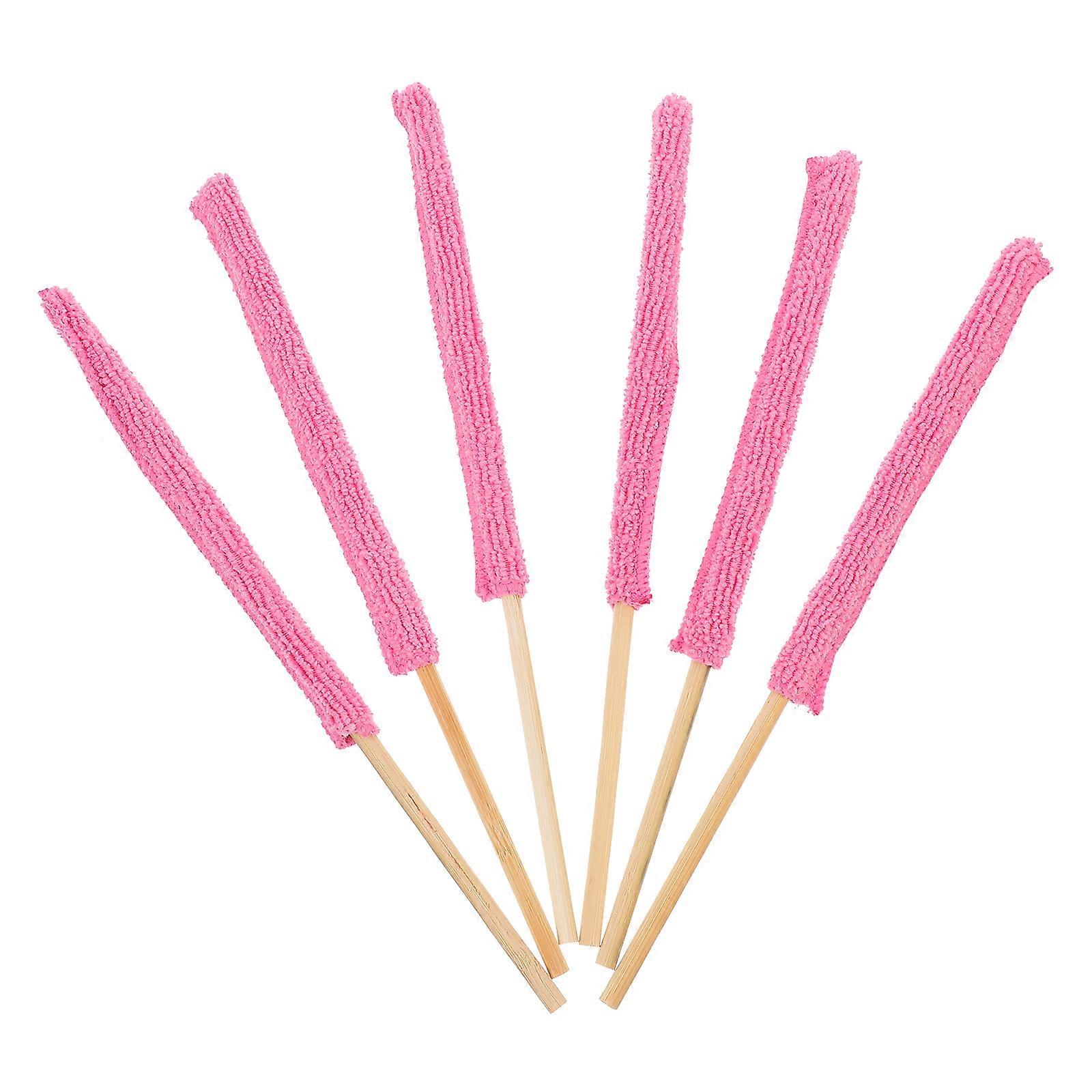 6Pcs Multi-Purpose Cleaning Brushes Constructed With High-Grade Material For Daily Life Ideal For Cup And Bottle Cleaning