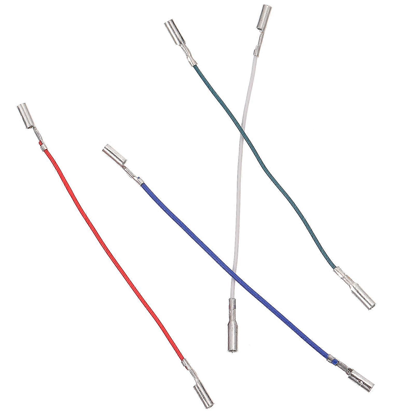 Turntable Lead Wires Assorted Color For Record Players Home Audio Equipment Audio Connection 4Pcs
