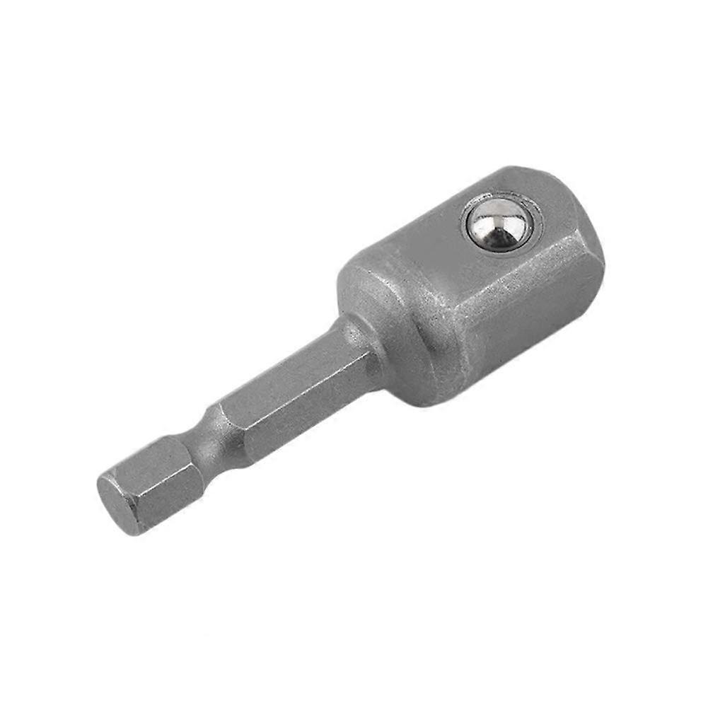 Steel Socket Adapter Hex Shank Extension Drill Bits Set - 3pcs, Compatible with Standard Drill Models, Durable Material