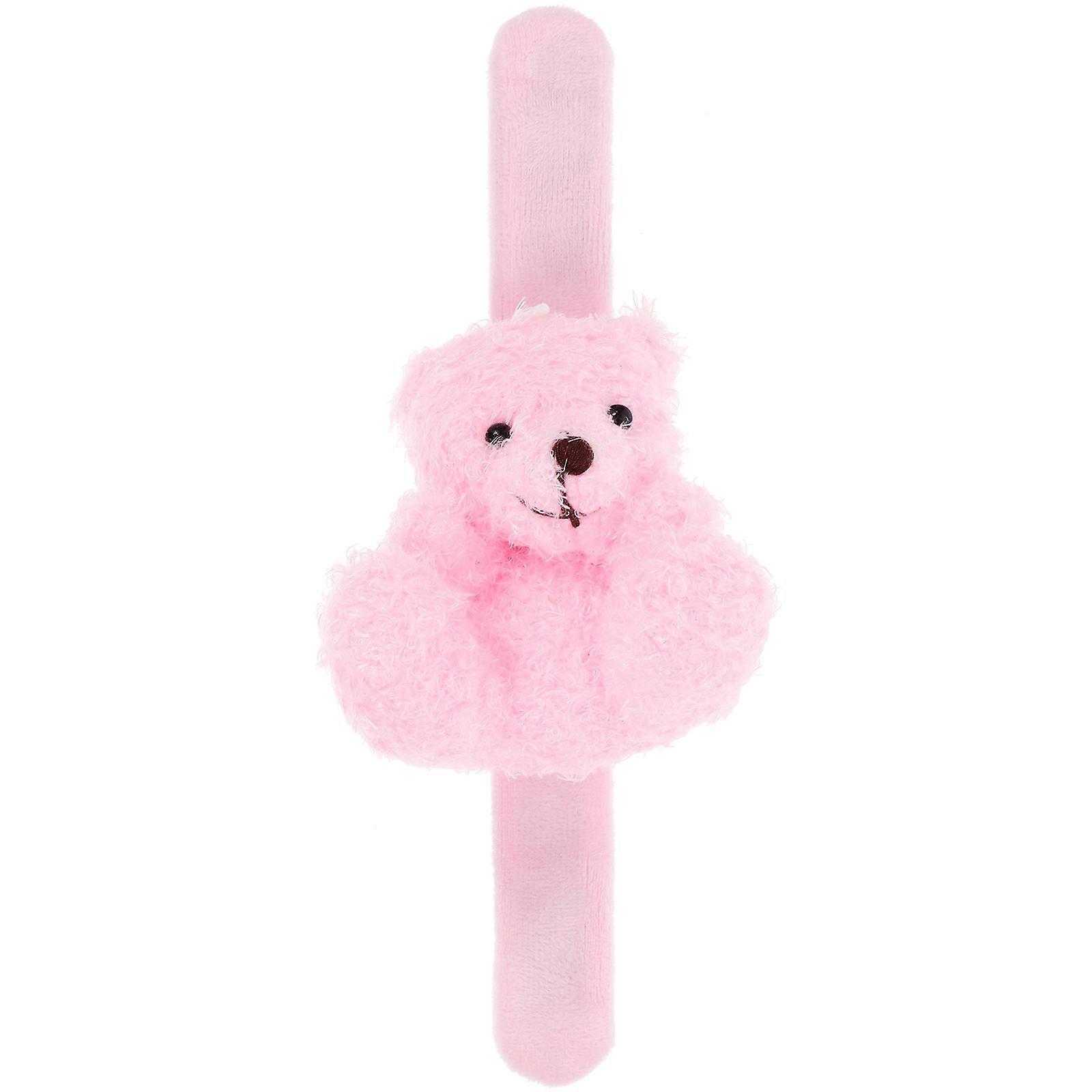 Bear Slap Bracelet Soft Animal Theme Wrist Band for Parties and Festivals Cartoon Slap Band for Adults
优 后的 标题:
**Soft Animal Themed Bear Slap