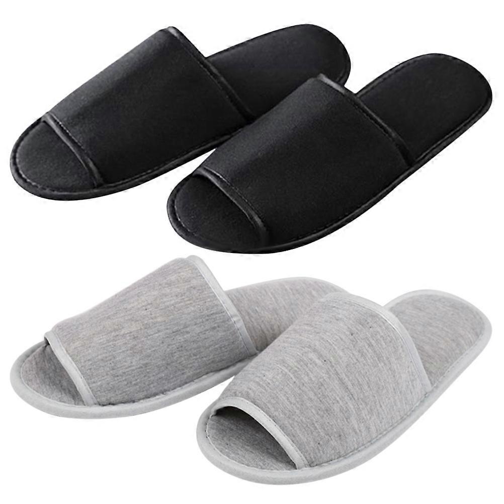 Here's a refined and professional product description for **2 Pairs Travel Slippers**:
### **2 Pairs Travel Slippers – Lightweight, Disposable,