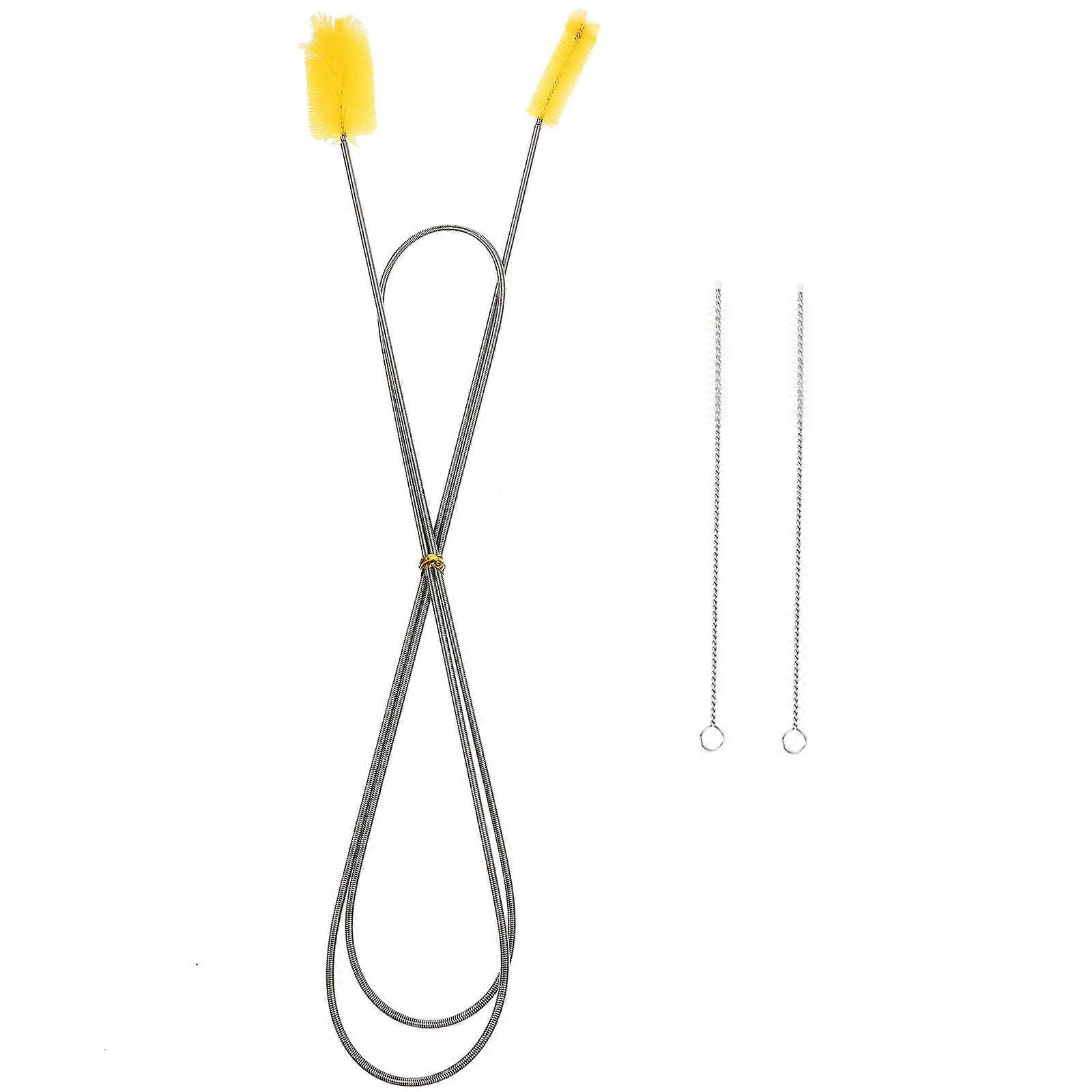 Flexible Drainage Brush Set For Aquarium Maintenance And Household Cleaning With High-Density Nylon Bristles 1 Set