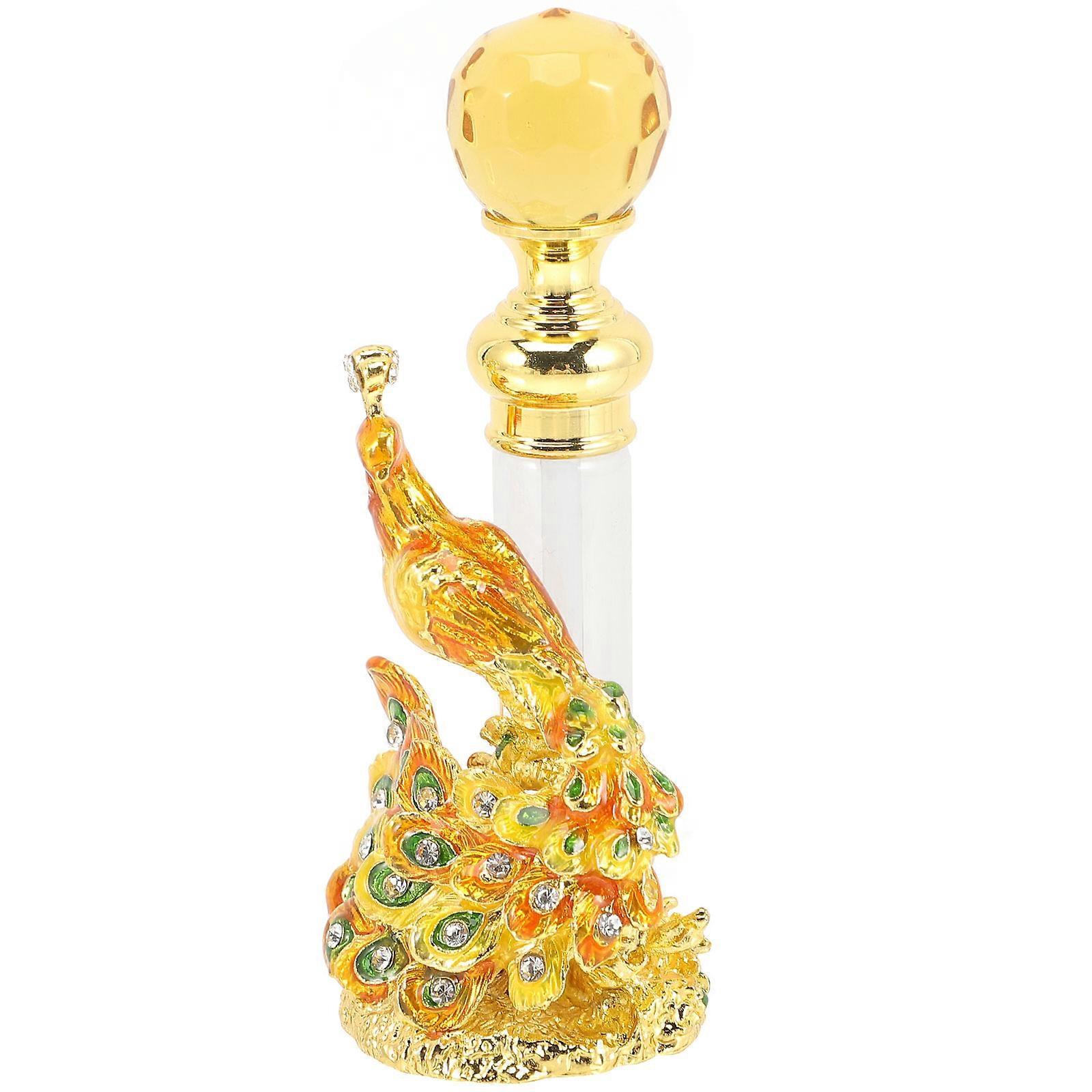 Vintage Refillable Perfume Bottles for Fragrance and Essential Oil 2pcs Set
